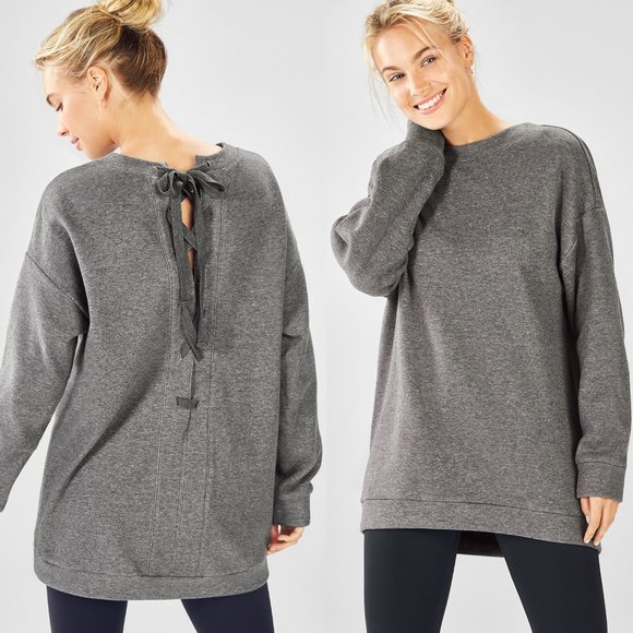 Fabletics Tops - 🎉 30% OFF Fabletics Nina Lace Pullover Sweatshirt